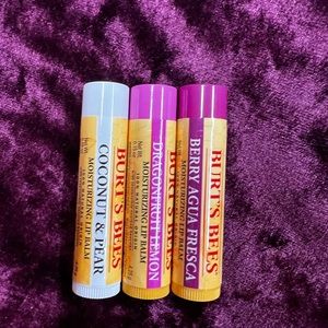 Burst bees chapstick